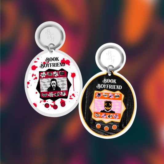 Masked Book Boyfriend Tamagotchi Sticker