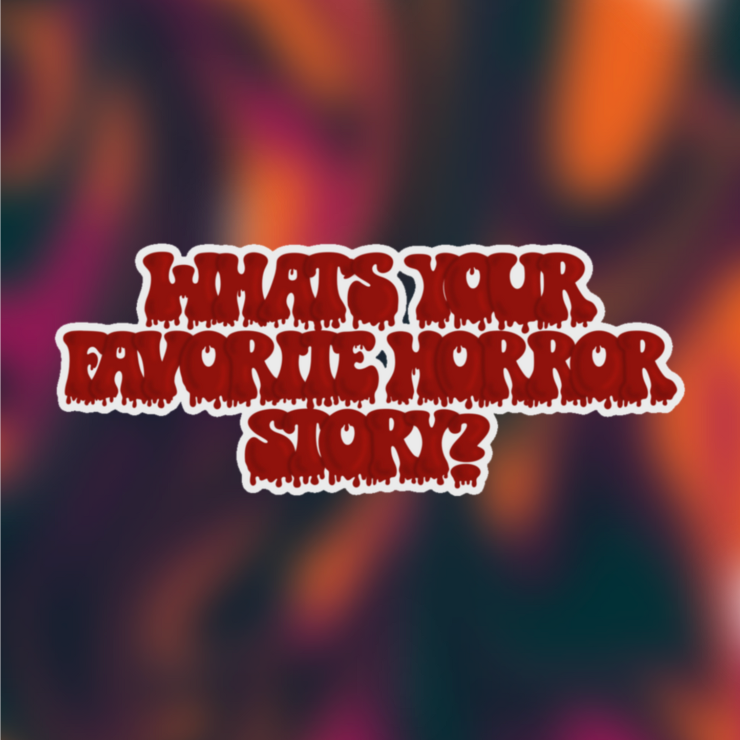 What's Your Favorite Horror Story Sticker