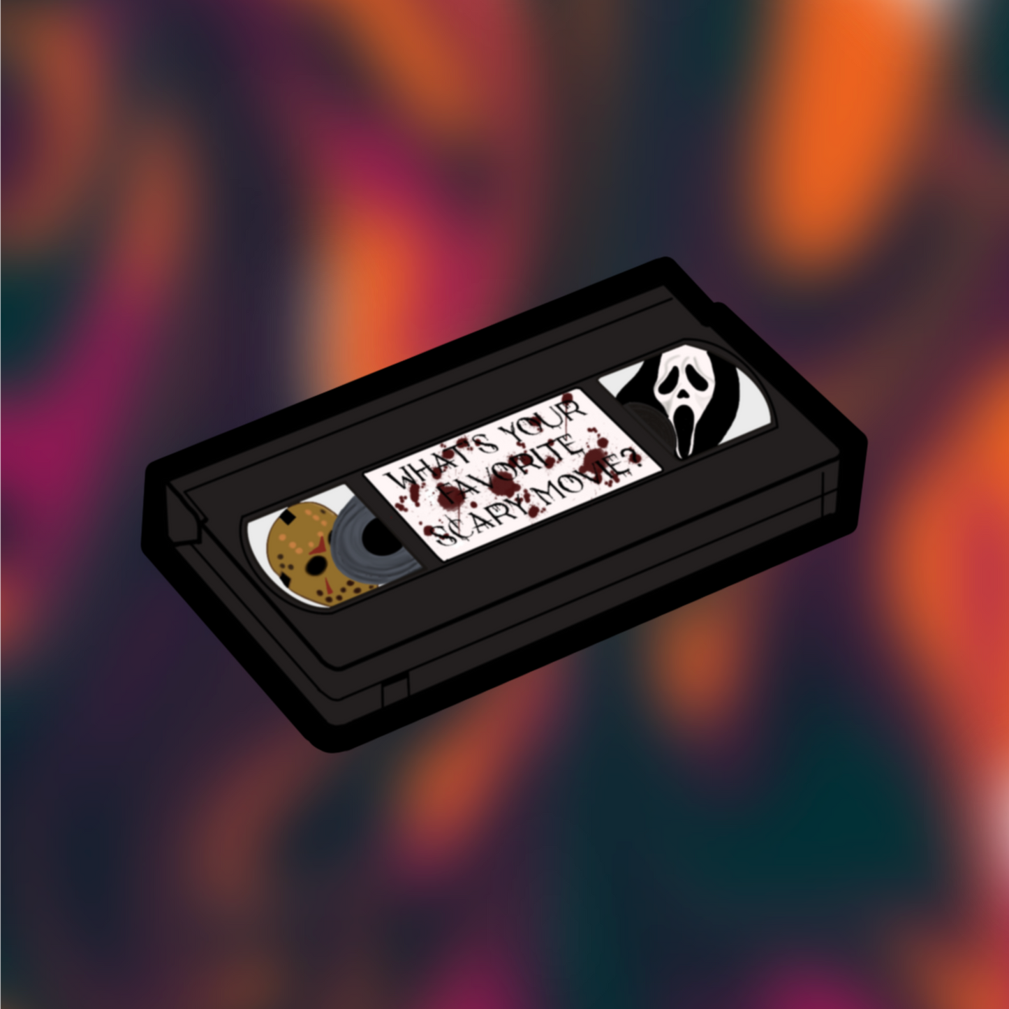 What's Your Favorite Scary Movie Sticker
